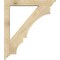 Ekena Millwork Balboa Traditional Rough Sawn Bracket w/ Offset Brace, Douglas Fir, 6"W x 38"D x 44"H BKT0604X38X44BOA01RDF - alternate 2